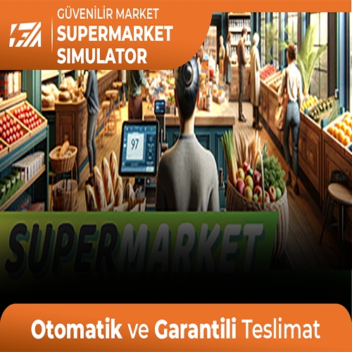  Supermarket Simülatör + Garanti + Destek